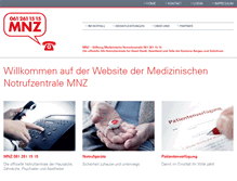 Tablet Screenshot of mnzbasel.ch